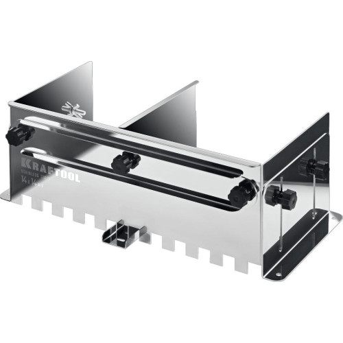 Раздвижная гребенка для плитки KRAFTOOL BUNKER зуб 14*14 мм, до 600 мм (0808-14)