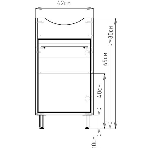 Тумба EVA GOLD 45 