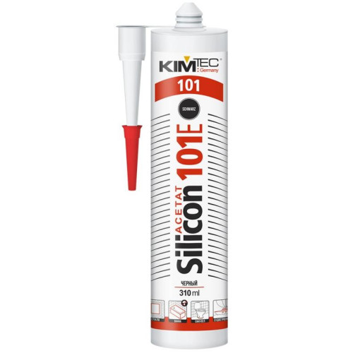 Герметик силиконовый KIMTEC 101E NEW чёрный