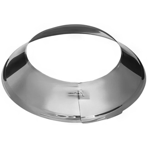 Дымоход юбка 0,5мм Ф160 нержавеющая сталь (Феррум)