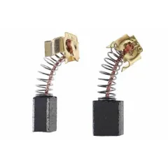 Щетки графитовые AEZ (№574) (5х8х11) пружина, пятак-зацепы для Интерскол ДЭ-500ЭР (2 шт)