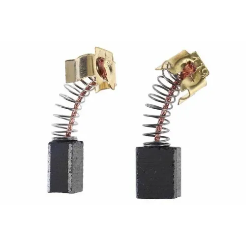 Щетки графитовые AEZ (№574) (5х8х11) пружина, пятак-зацепы для Интерскол ДЭ-500ЭР (2 шт)