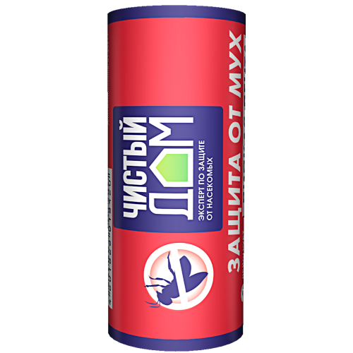 Липкая лента от мух Чистый дом (02-188)