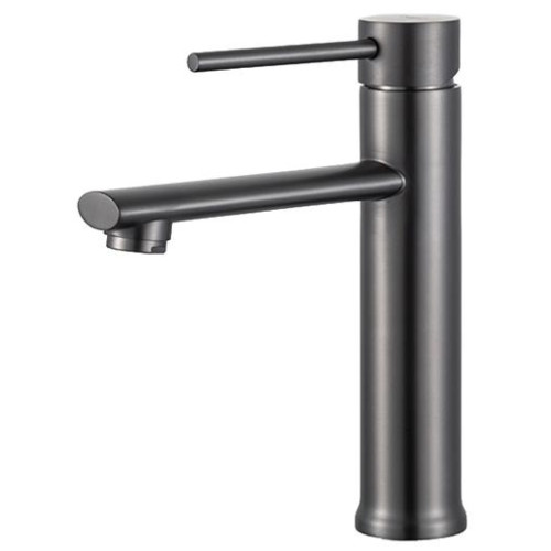 Смеситель для умывальника FRAP F10899-29, высокий, оружейная сталь