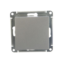 Выключатель 1-кл AtlasDesign 10А алюм. SchE ATN000311