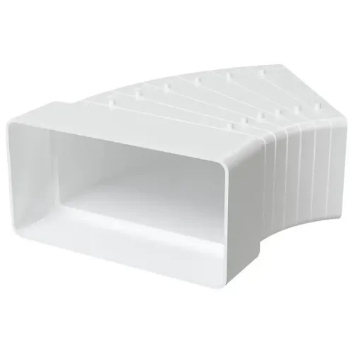 Колено плоское горизонтальное разноугловое 511КРП