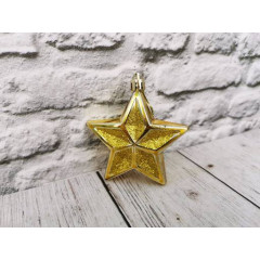 Шары новогодние набор 4шт 8см 