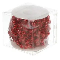 Бусы новогодние 1500см Капли росы красные Y4-9349 (502798)