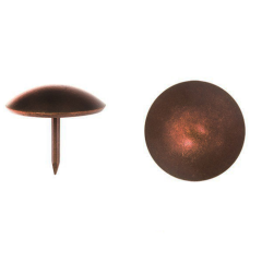 Гвоздь декоративный усил. медь