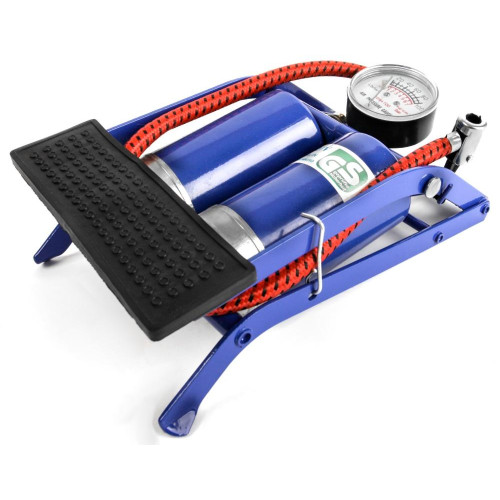 Насос авто CARTAGE с манометром, 2 цилиндра (2506725)