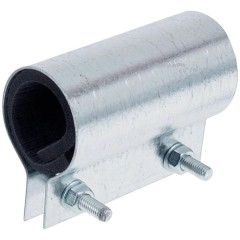 Хомут для ремонта стальной ф 1