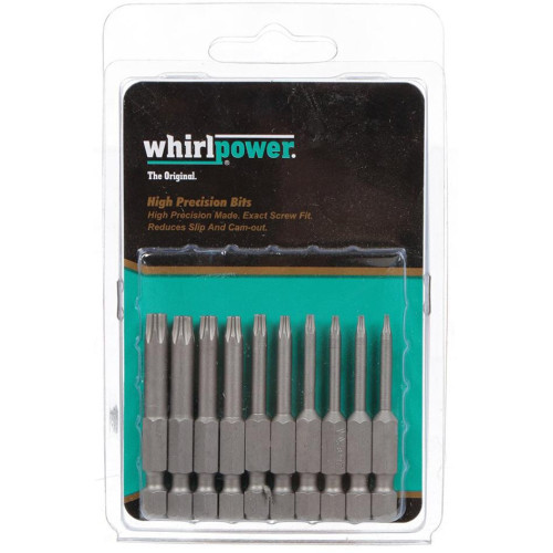 Набор бит WP Ph/Pz/Sl-50мм 10шт звездочки (281545)