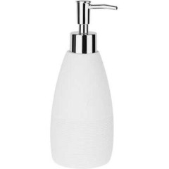 Дозатор для жидкого мыла PERFECTO LINEA Whitestone, белый (35-105031)