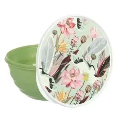 Набор мисок Homver Latina с крышками, зеленый (495779)