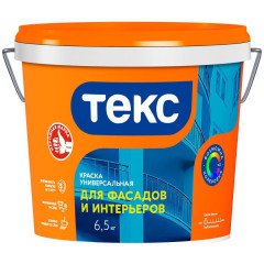 Краска в/д ТЕКС УНИВЕРСАЛ Фасадная 6,5кг