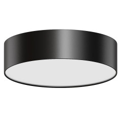 Светильник (LED) 12Вт(1080Lm) 4000K круг d130x35 APEYRON чёрный 18-153