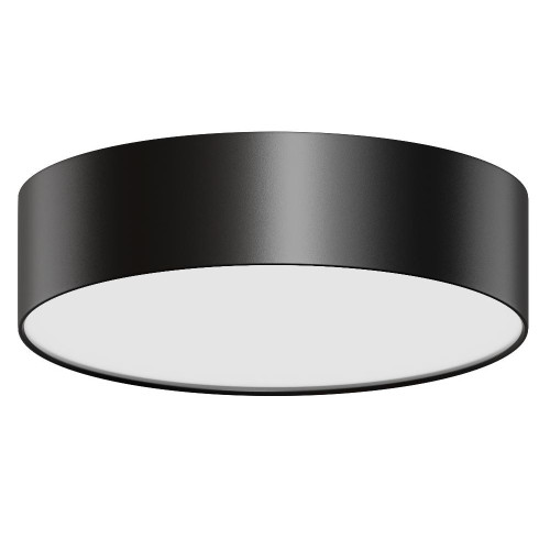 Светильник (LED) 12Вт(1080Lm) 4000K круг d130x35 APEYRON чёрный 18-153