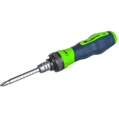 Отвертка СИБРТЕХ реверсивная PH2/SL6, CrV (13368)