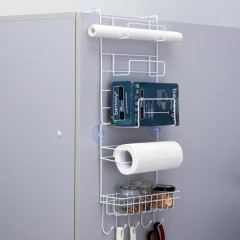 Полка для ванной комнаты универсальная подвесная Доляна, цвет белый