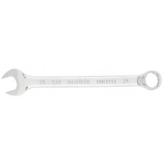 Ключ гаечный комб. MATRIX полированный хром 21мм, CrV (15165)