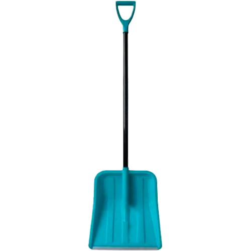 Лопата снеговая ПАМИР ЛЮКС пластиковая 410х420мм (257812) (*2)