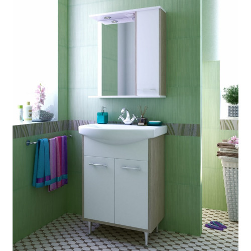 Шкаф с зеркалом EVA GOLD 65 