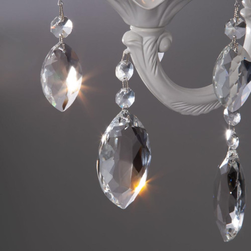 Светильник настенный EUROSVET 10108/1 белый/прозрачный