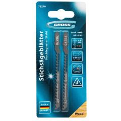 Пилки для лобзика GROSS T244D 2шт (78270)