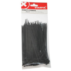 Стяжка кабельная STARFIX 2,5х100 черная (SMP-35386-100)