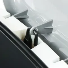 Контейнер для мусора 19л прямоугольный с педалью (453221)