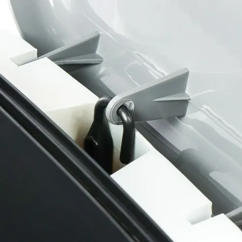 Контейнер для мусора 19л прямоугольный с педалью (453221)