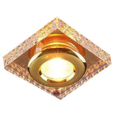 Свет. точ. ES 1058 зеркальный/золотой(*1)