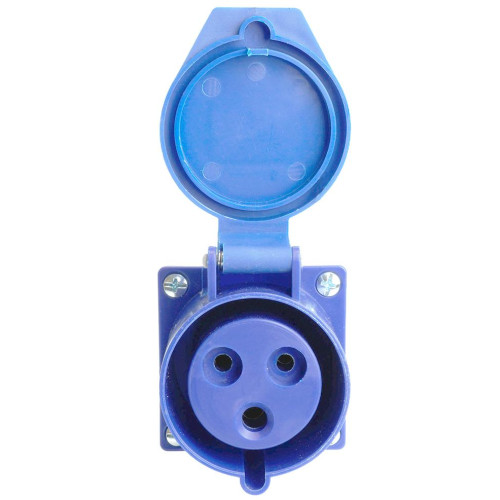 Розетка О/У STEKKER 2P+PE 32A IP44 ST-123 RST32-123-44 49433