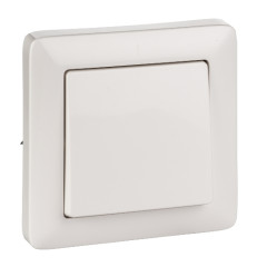 Выключатель 1-кл ХИТ белый VS16-133-B (55122)