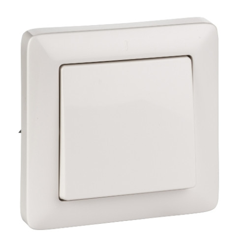 Выключатель 1-кл ХИТ белый VS16-133-B (55122)