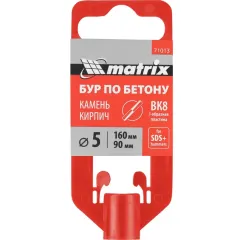 Бур SDS+ MATRIX 5х160 (71013)
