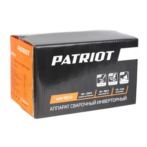Аппарат сварочный PATRIOT WM160D (*15)