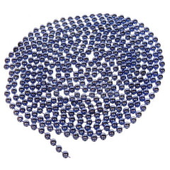 Бусы новогодние 1,4х500см SY18ZL-86 LAV круглые, лаванда