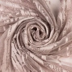 Тюль Ле-Гранд Дождь 300*260 брусника