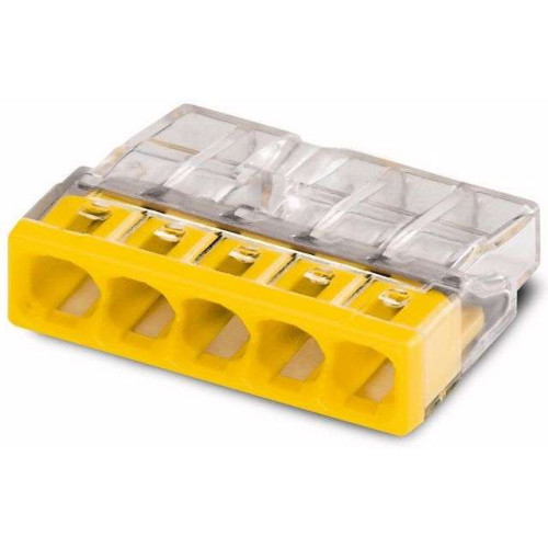 Клемма безвинт. с пастой розеточн. 5х2,5мм EKF (449025)