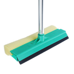 Окномойка VETTA со стальной ручкой 25см, зеленая, арт.KFC002 (444-018)