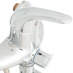 Смеситель для ванны G-LAUF KLO7-A149, ф 40, плоский излив