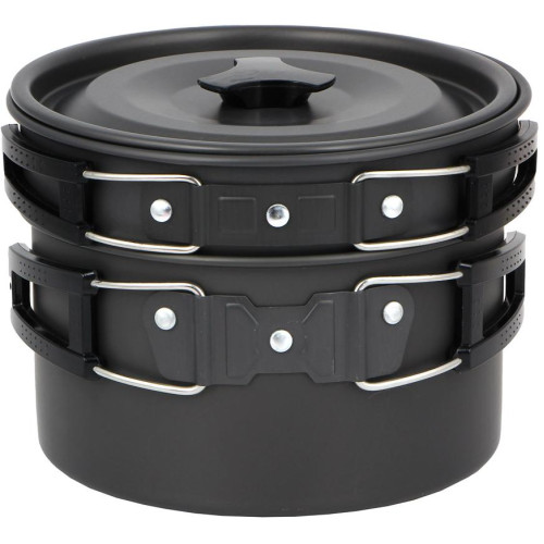 Набор посуды РУССО ТУРИСТО анодированный алюминий, 3 предмета (123-045)