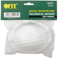 Маска FIT полипропиленовая , 5 шт. (12272)