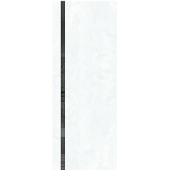 /Дверное полотно Браво-1.55 ДО 80 Snow Art, покрытие Эко Шпон (BRAVO) (лакобель черное)(153-1029)