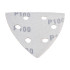 Насадка для резака MATRIX треугольник с липучкой 93мм, Р 100, 5 шт (73861)