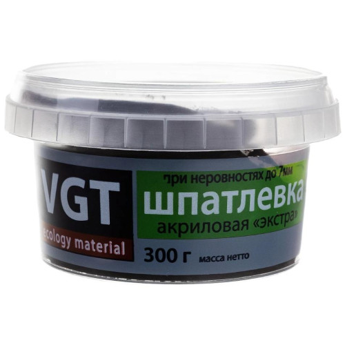 Шпатлёвка VGT ЭКСТРА по дереву Венге 0,3 кг