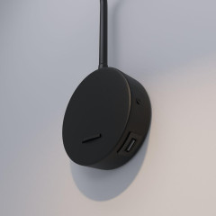 Светильник настенный ES 40120/LED Stem черный