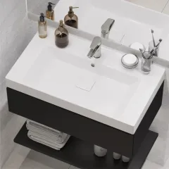 Умывальник мебельный 70 Грэмми с отв., белый