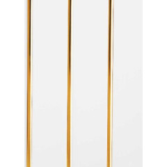 Панель ПВХ Т-Пласт 3-х секционная потолочная золото 3,0*0,24*8мм